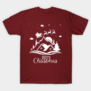 Merry Christmas [white] T-Shirt